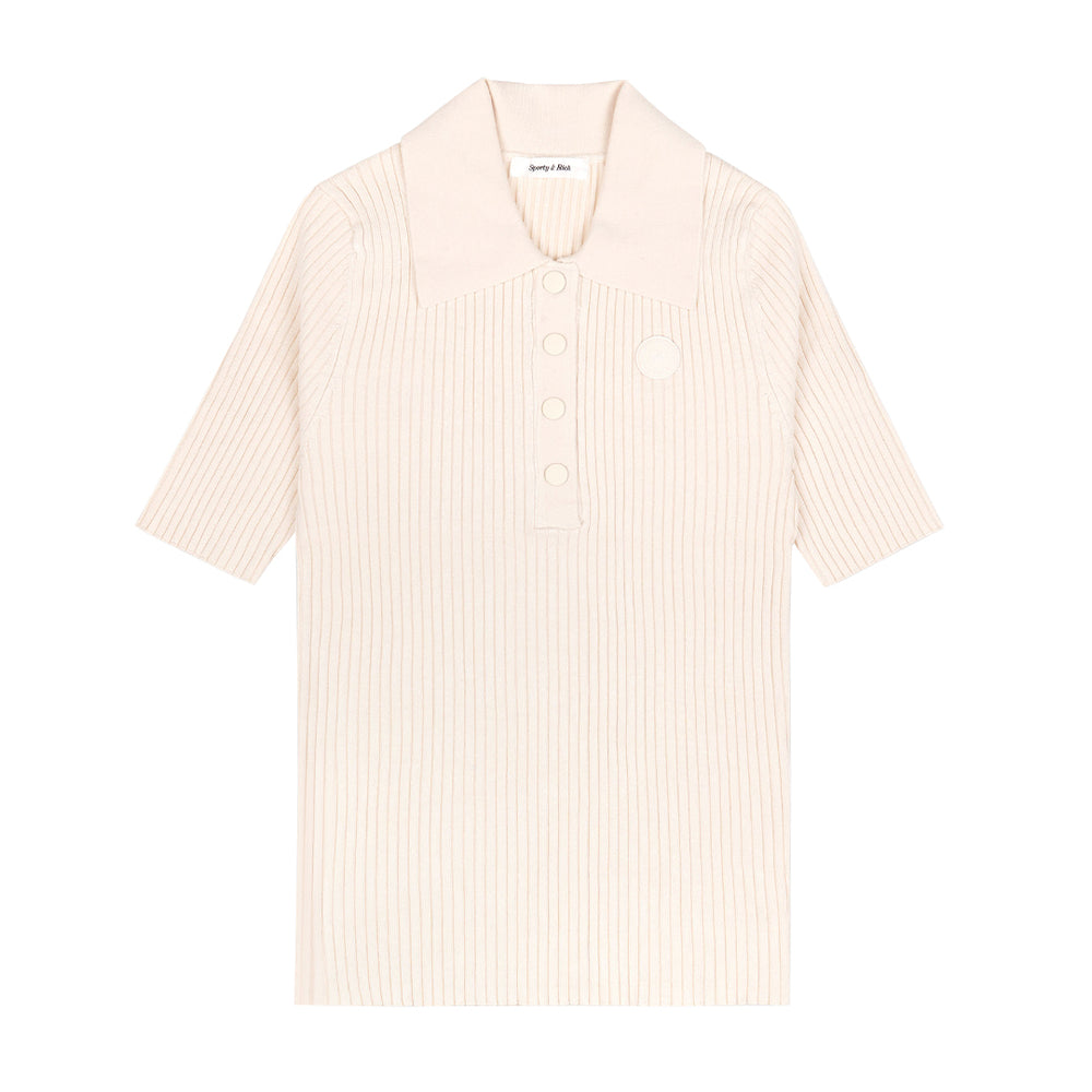 SRHWC Ribbed Polo Cream