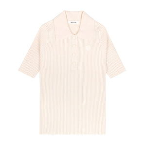 SRHWC Ribbed Polo Cream