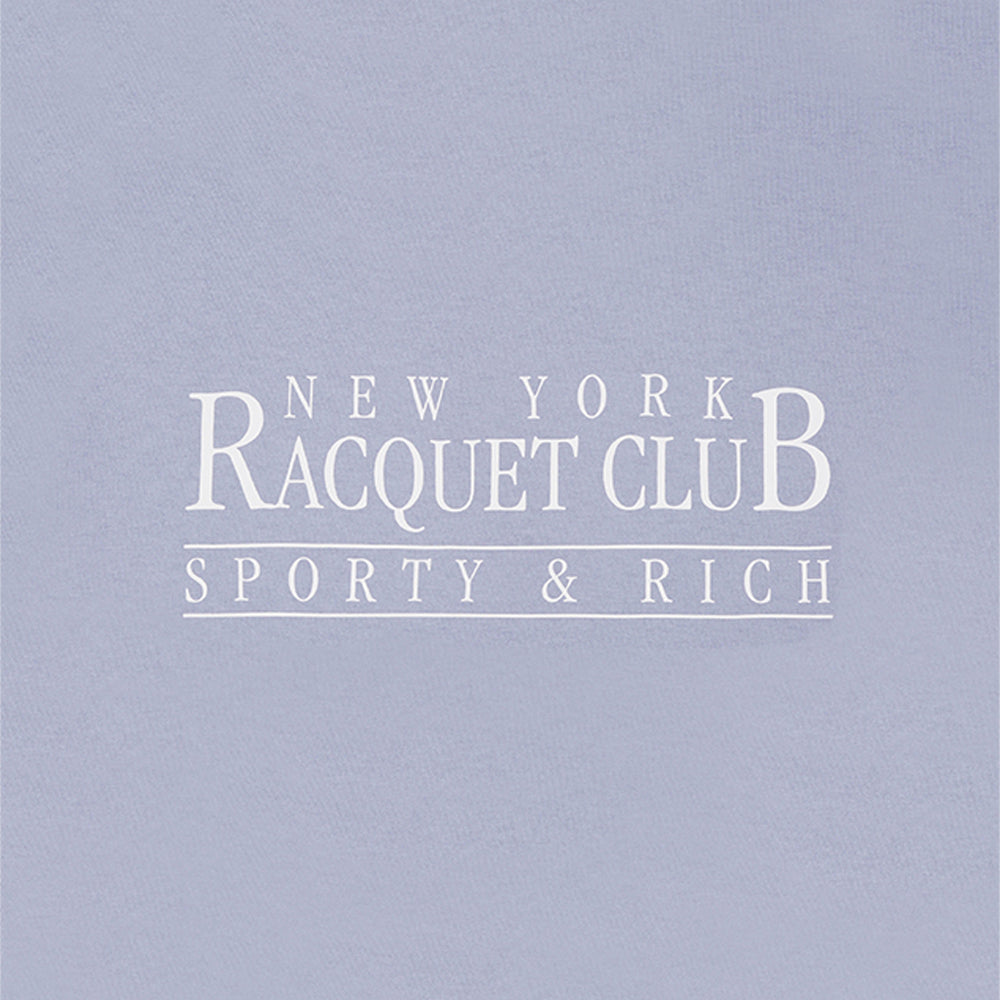 NY Racquet Club T Shirt Washed Periwinkle