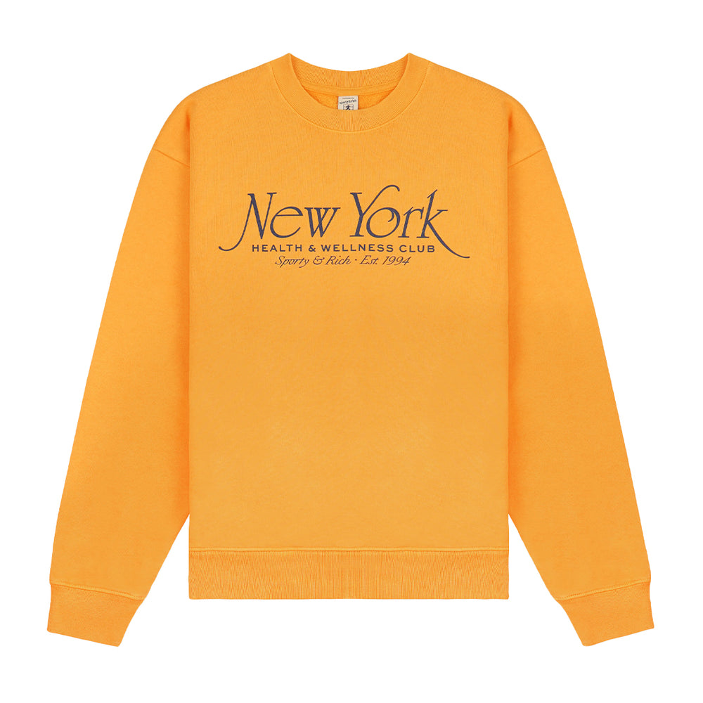 NY 94 Crewneck Faded Gold/Navy