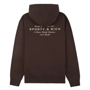 Health Initiative Hoodie Chocolate