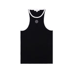 SRHWC Ribbed Tank Black/White