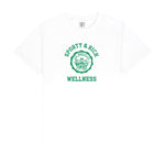 Emblem T-Shirt White/Verde