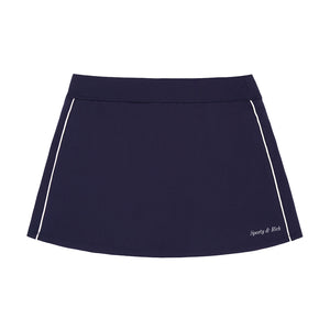 Classic Logo Court Skirt Navy