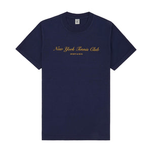 NY Tennis Club T-Shirt Navy/Gold