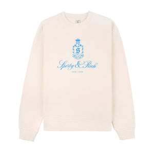 Vendome Crewneck Creme / Ocean