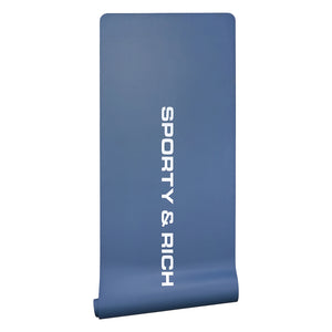 SR Bold Yoga Mat Slate Blue / White