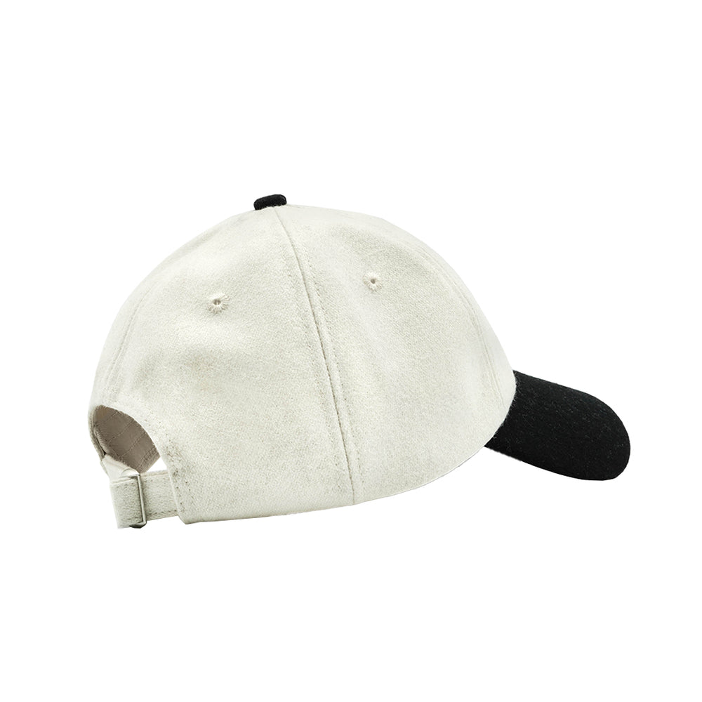 SERIF LOGO FLANNEL HAT OFF WHITE