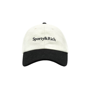 SERIF LOGO FLANNEL HAT OFF WHITE