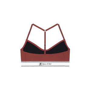 RUNNER SCRIPT SPORTS BRALETTE