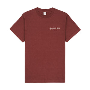 HWCNY T SHIRT MAROON