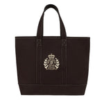 NY Crest Tote Bag Chocolate