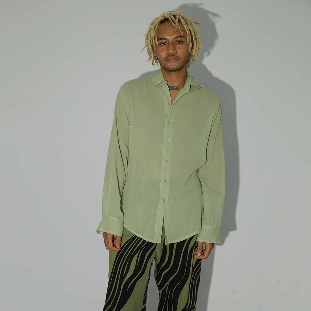 NOAH SHIRT GREEN HAZE
