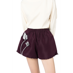 Whim Shorts Baloon Maroon