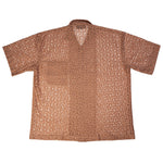 Knitted Star Brown Creme