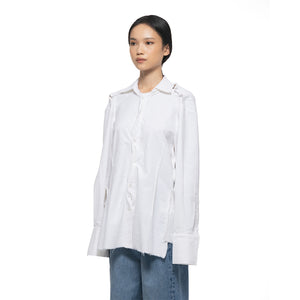 WHIM SHIRT PINCHED WHITE
