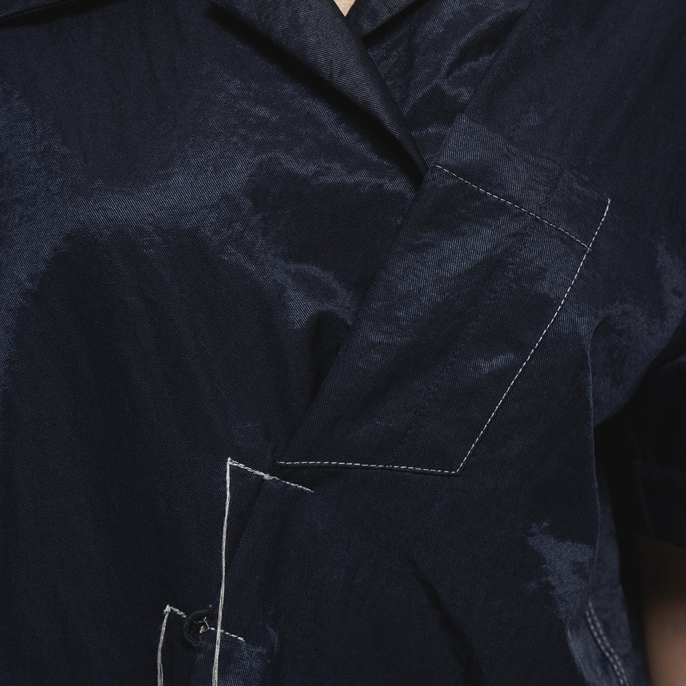 WHIM SHIRT PINCHED NAVY