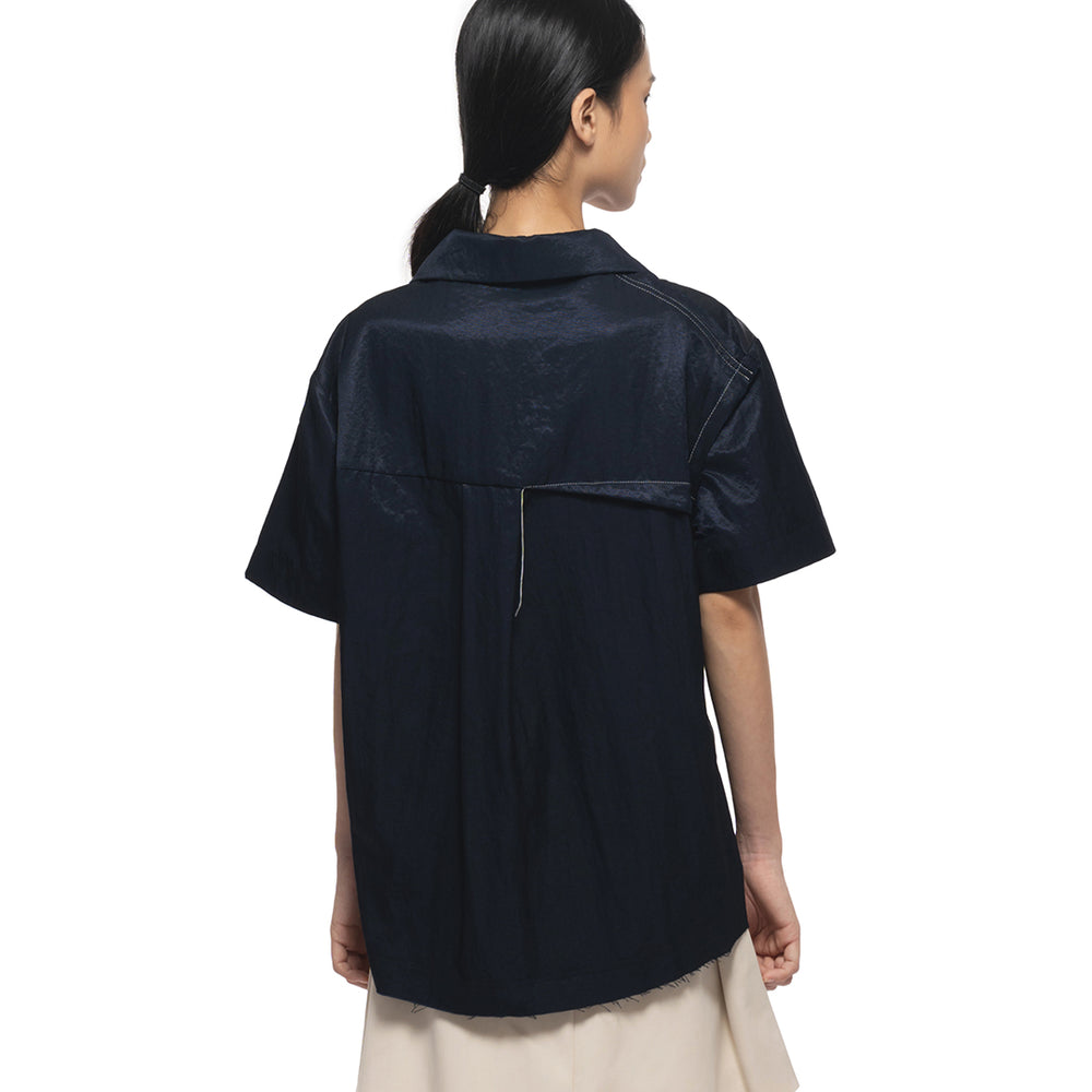 WHIM SHIRT PINCHED NAVY