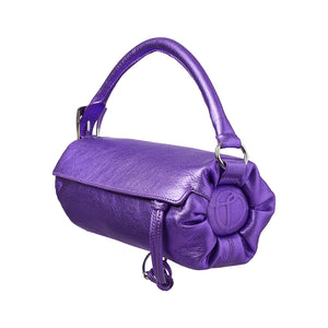 METALLIC PILLOW HANDLE PURPLE