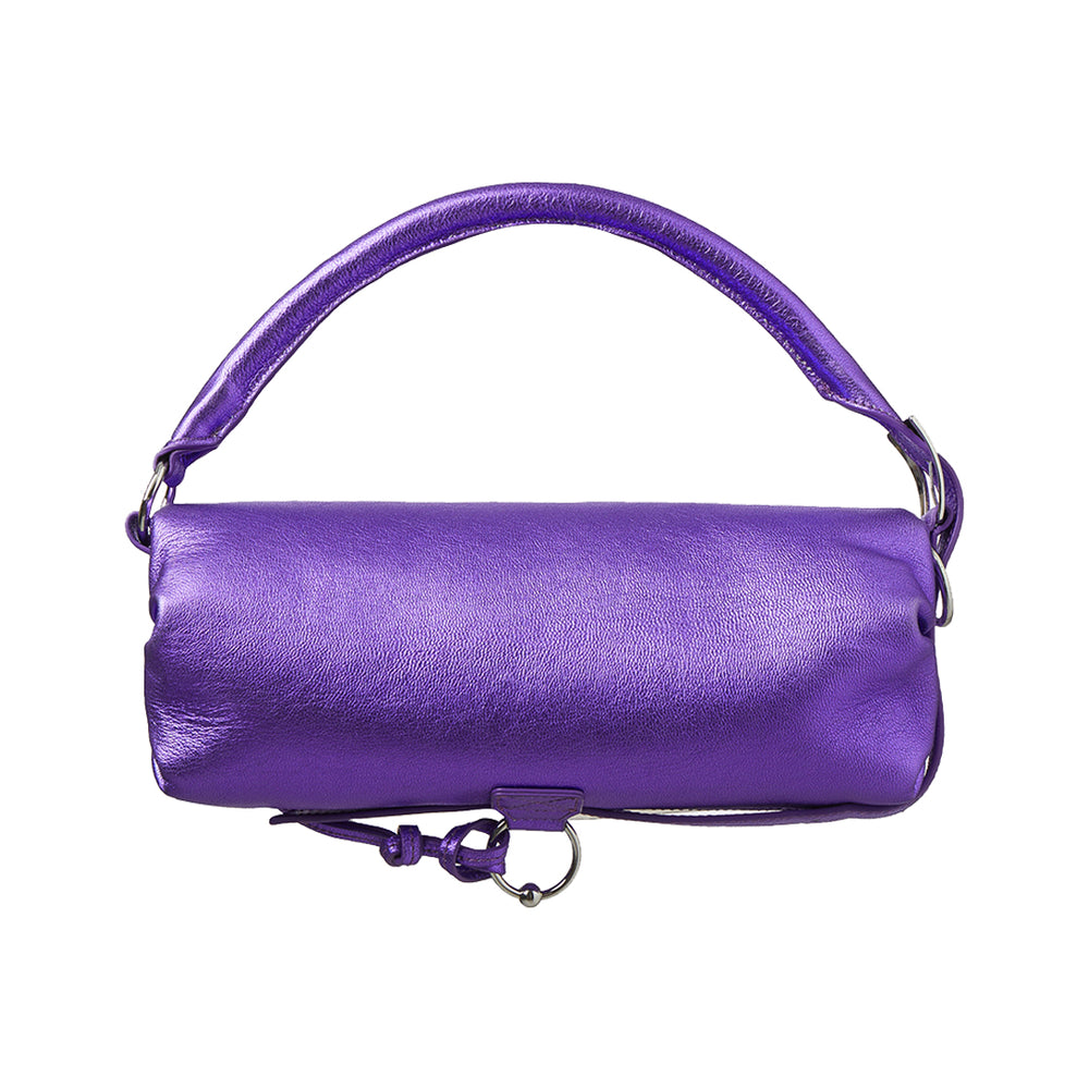 METALLIC PILLOW HANDLE PURPLE