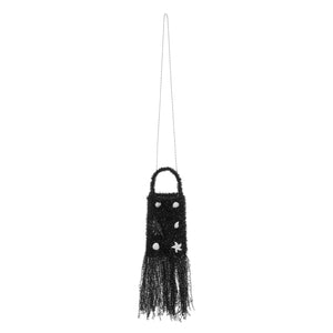 SEA COLLECTION KNITTED BAG BLACK