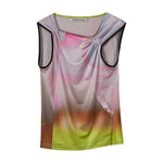 ABSTRACT TWISTED SLEEVELESS MULTI