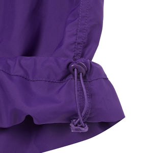 LETTERING PARACHUTE PANTS PURPLE