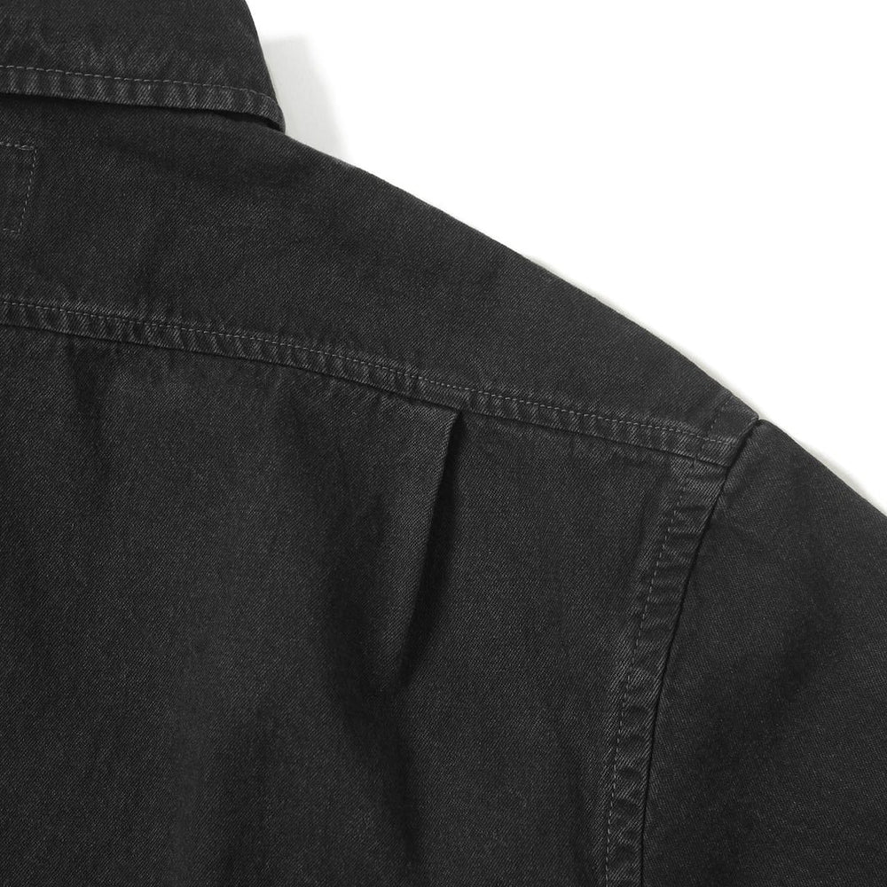 WASHED DENIM SHIRT BLACK