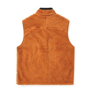 HIGH LOFT FLEECE VEST ORANGE