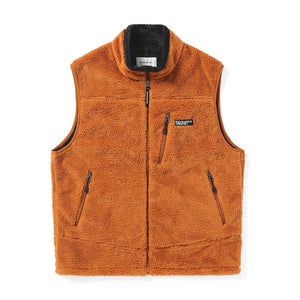 HIGH LOFT FLEECE VEST ORANGE