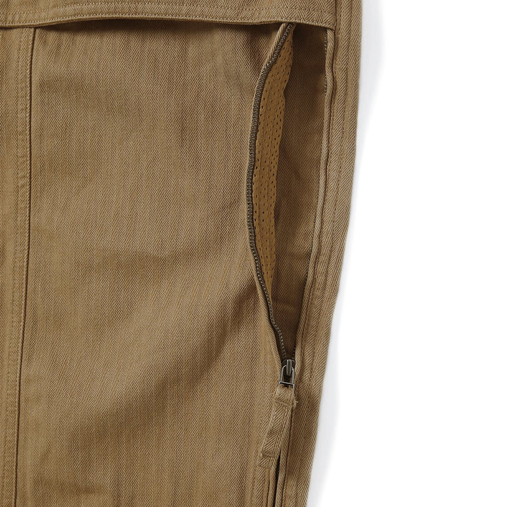 HERRINGBONE UTILITY PANT GINGER