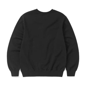 FORTUNA APPLIQUE CREWNECK BLACK