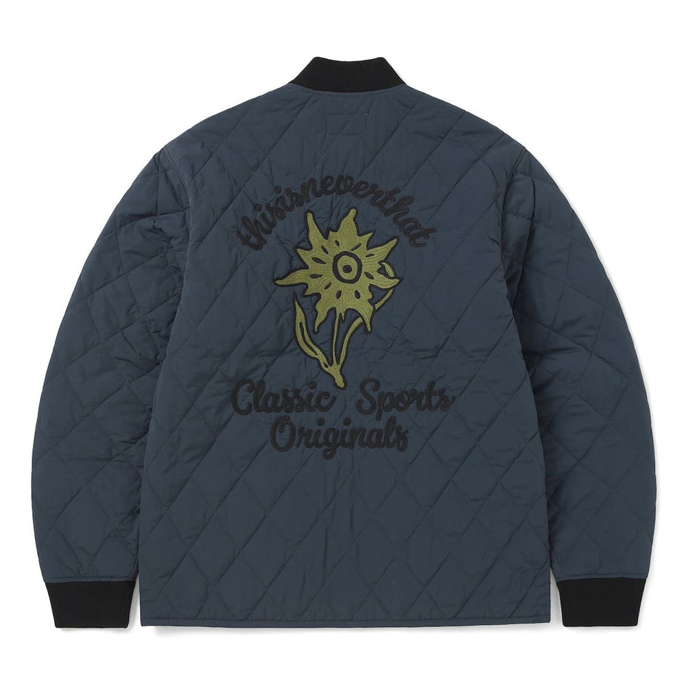 EDELWEISS QUILTED JACKET NAVY