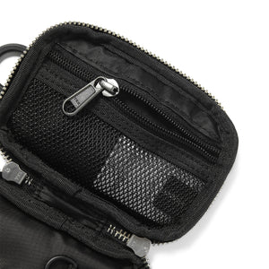 CORDURA ZIP WALLET BLACK