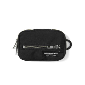 CORDURA ZIP WALLET BLACK