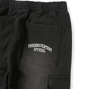 CARGO SWEATPANT BLACK