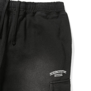 CARGO SWEATPANT BLACK