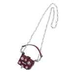 Chain Mini Bag Dark Red