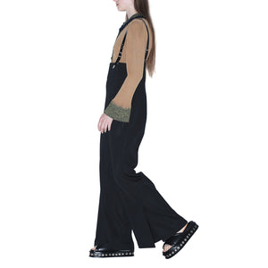 Mirano Rib Pants Black