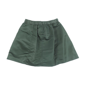 Nylon Twill Skirt Khaki