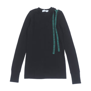 Rib jersey L/S Black