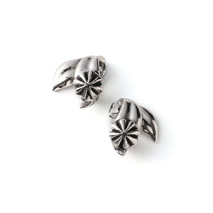 Concho Earrings Silver