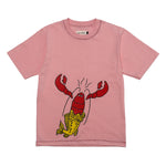 Houbi Lobster Baby Tee Pink