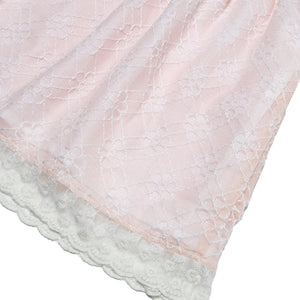 Aruna Mini Ruffle Skirt Pink