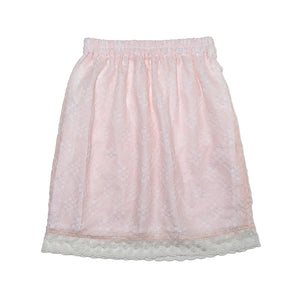 Aruna Mini Ruffle Skirt Pink