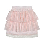 Aruna Mini Ruffle Skirt Pink