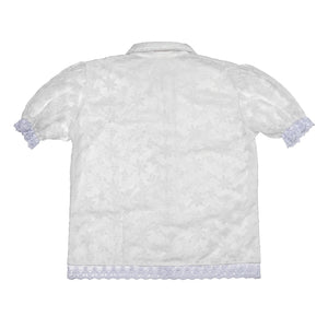 Marin Lace Shirt White