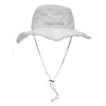 FISHERMAN BUCKET HAT WHITE