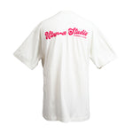 BUSINESS AS USUAL TEE WHITE