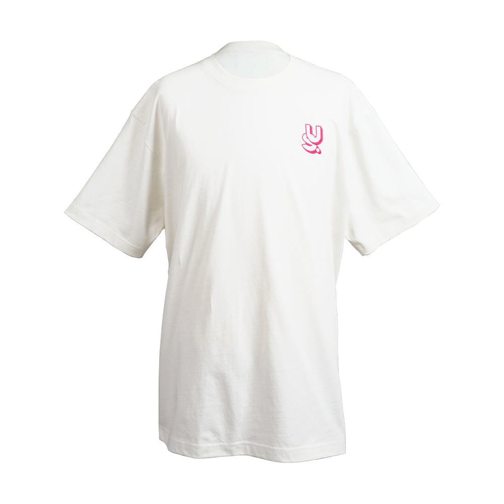 BUSINESS AS USUAL TEE WHITE
